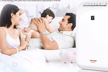 QNET Air Purifier Ad in Caravan Magazine