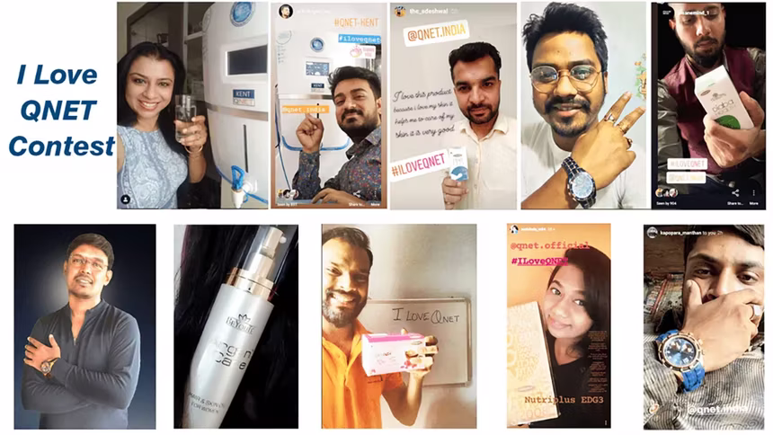 'I Love QNET' Contest