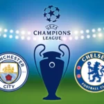 Manchester City versus Chelsea in the Champions League final 2021