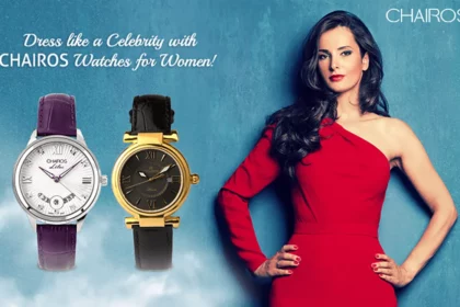 A celebrity with CHAIROS Women's Watches in the frame