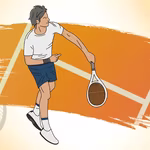 A Vector image of Rafel Nadal