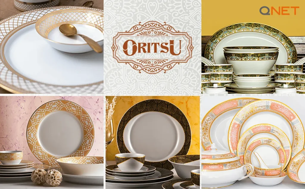 A Collection of ORITSU premium dinner set by QNET