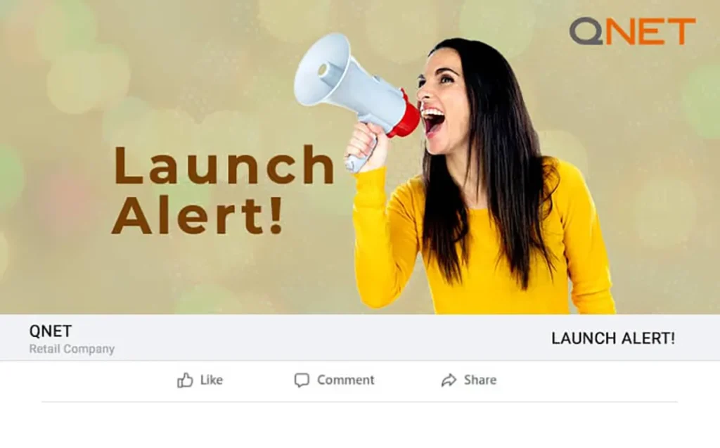An image depicting the Social Media launch post