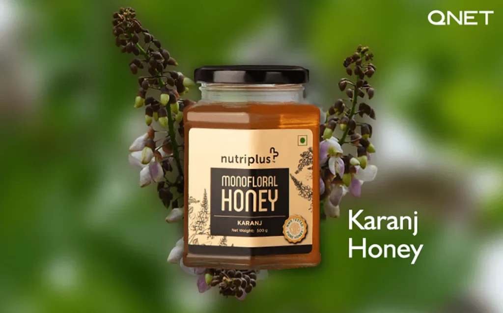 Karanj honey from Nutriplus by QNET India
