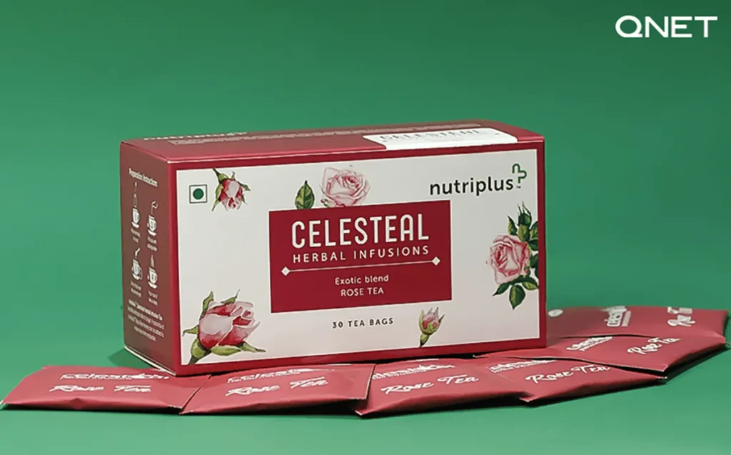 Nutriplus Celesteal Rose Tea by QNET India