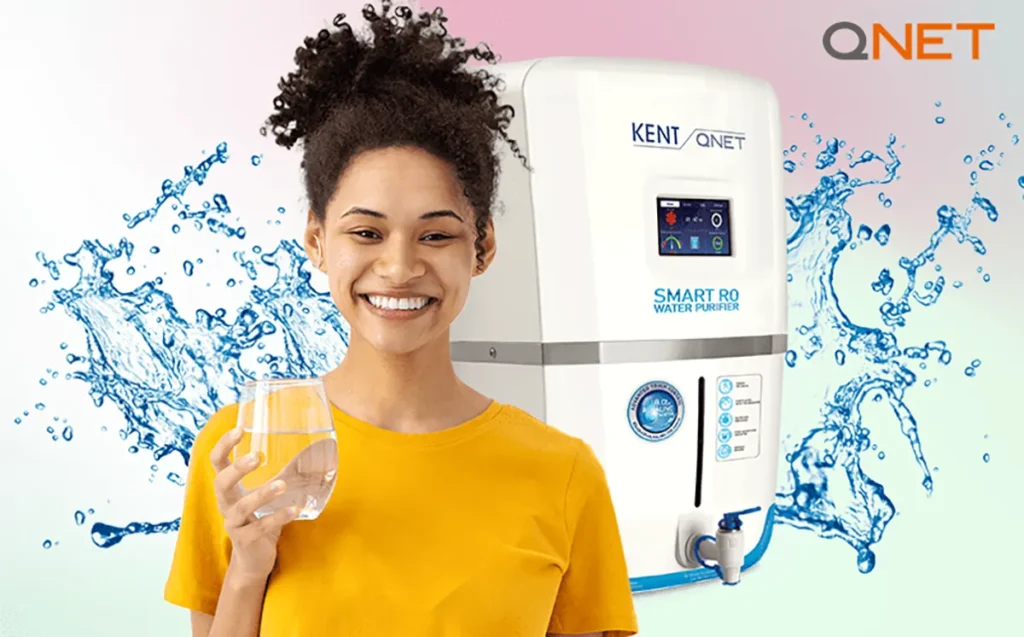 Featuring KENT QNET Smart Alkaline Mineral RO Water Purifier | QNET India