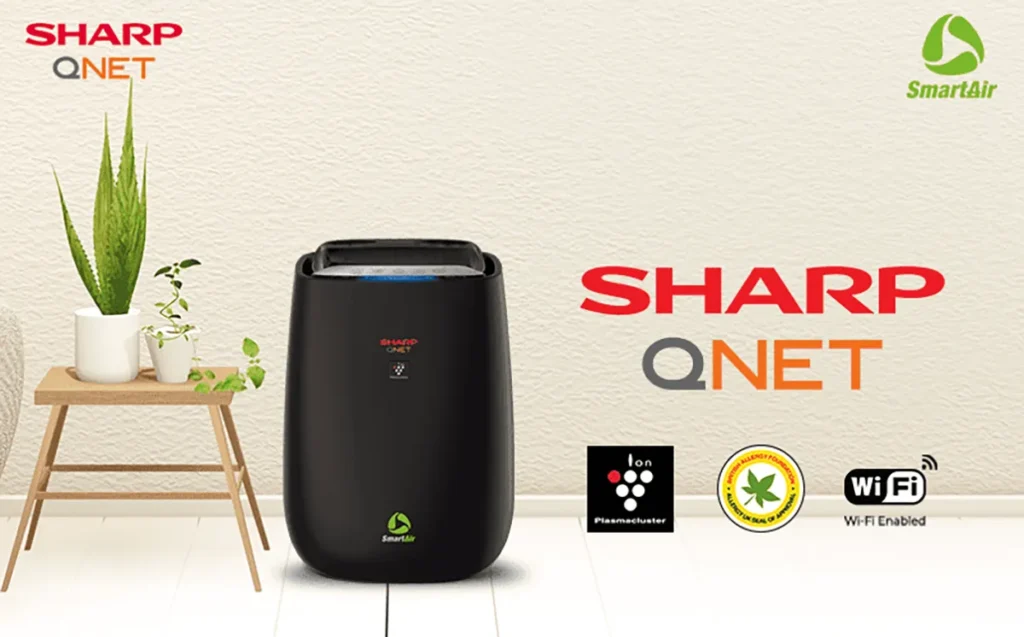 The QNET and SHARP collaboration with SHARP-QNET SmartAir in the frame