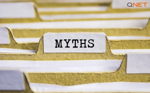 organized folders that says myth