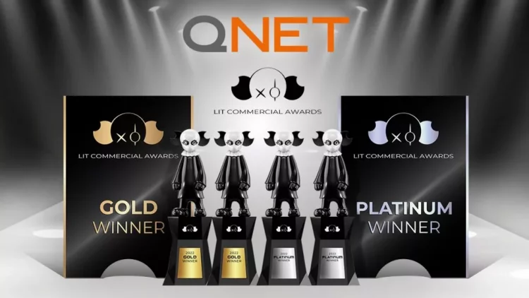 QNET won two Platinum and two Gold LIT Awards in 2022