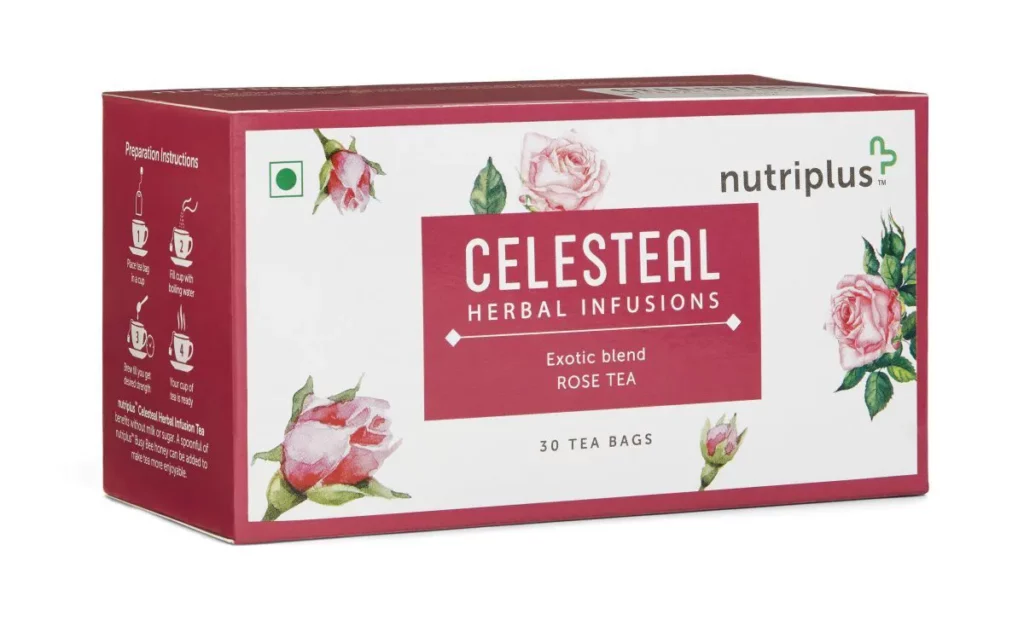 Celesteal Rose Tea