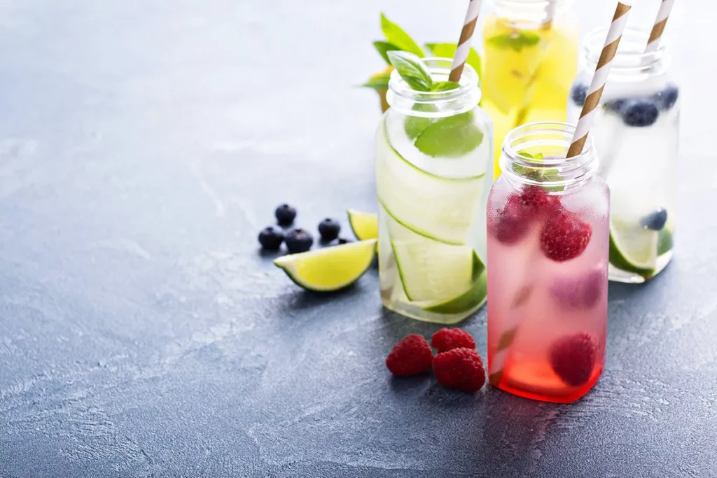 Drinking Water: Variety of Detox Water