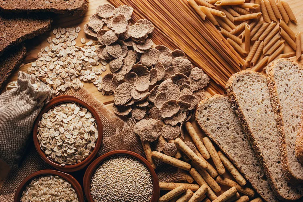 High-Fibre foods: Whole grain food items