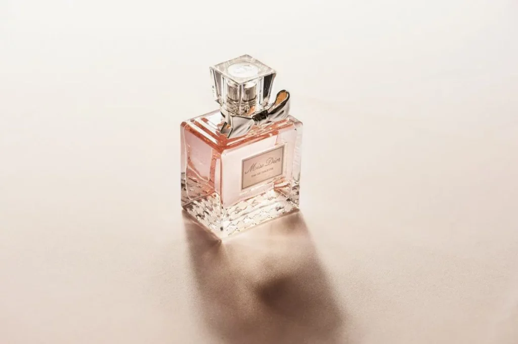 Chairos watches: A pretty pink bottle of perfume 