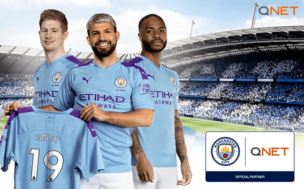 QNET-Manchester City partnership extension in 2019 until 2024