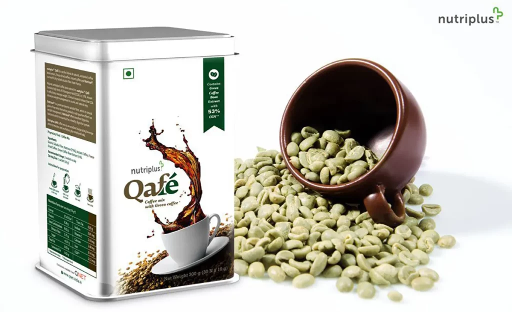 Nutriplus Qafé green coffee