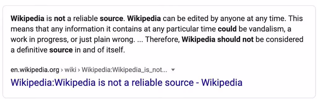 Wikipedia
