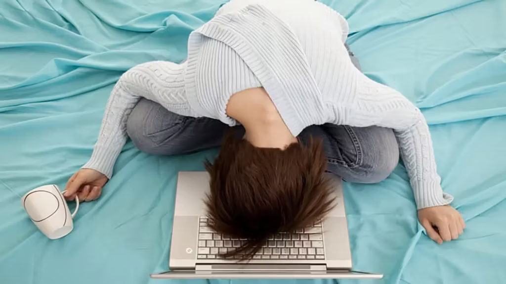 exhausted