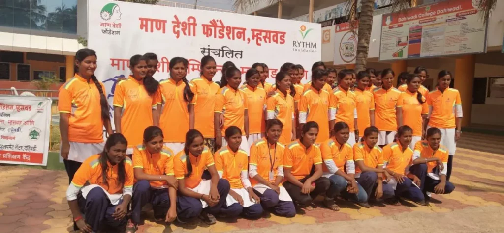 RYTHM Foundation: Young women who are a part of Mann Deshi Champions Youth Development