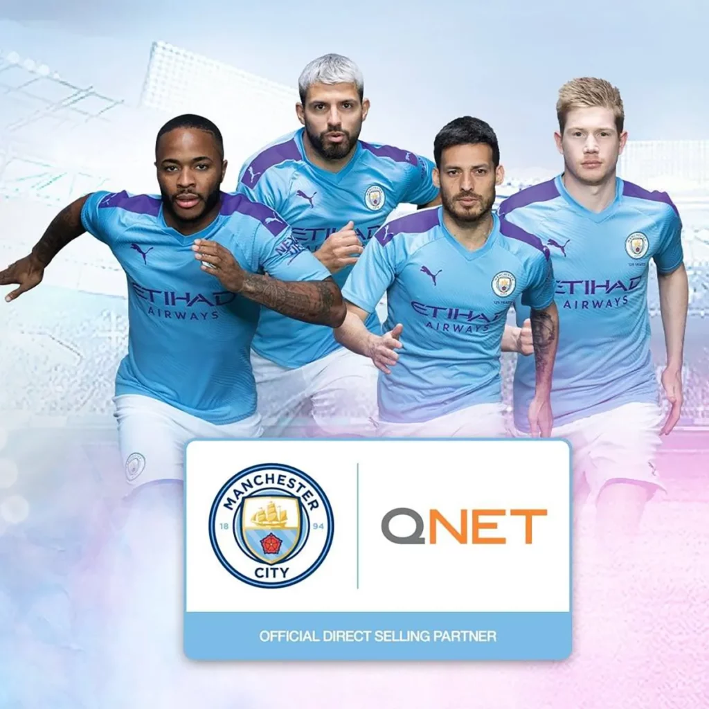 Manchester City and QNET 2