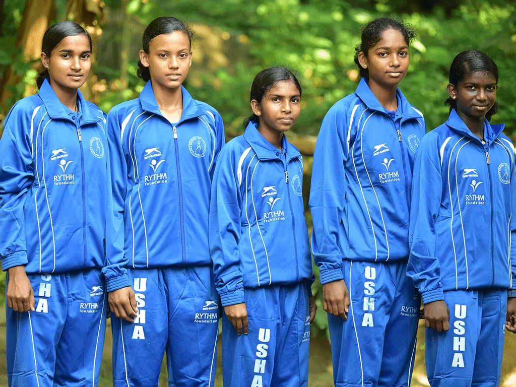 RYTHM Foundation: Budding athletes at the Usha School of Athletics