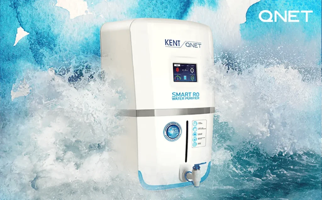 KENT-QNET SMART Alkaline Mineral RO Water purifier  retains all the natural minerals