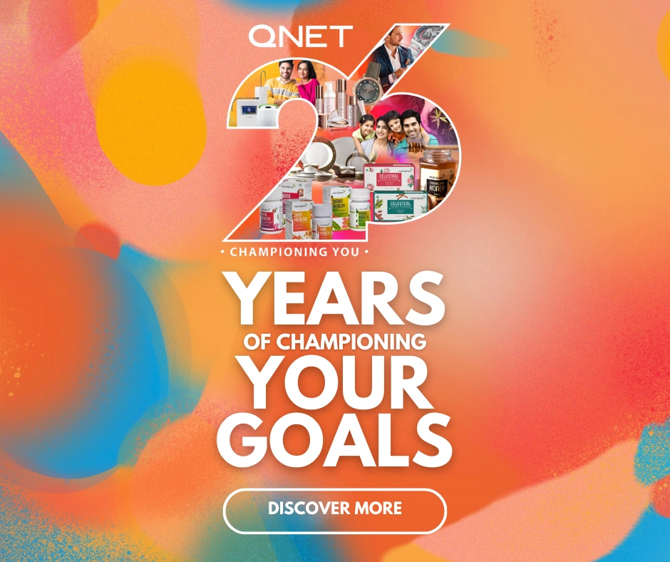 QNET 26 years anniversary